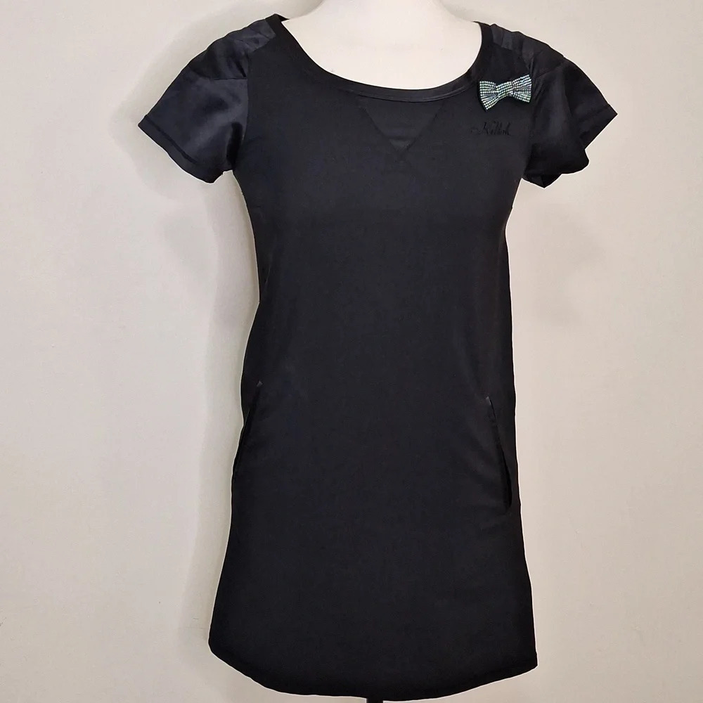 Killah by Miss  Sixty black tee shirt style dress SZ S